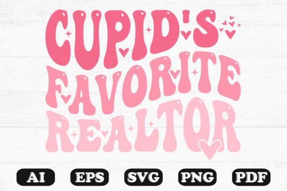 Cupid’s Favorite Realtor Retro Wavy SVG Review