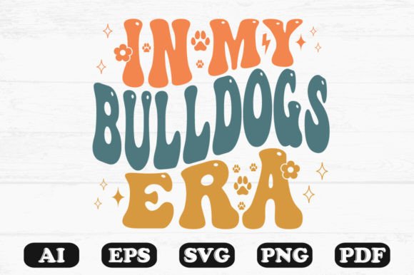 In My Bulldogs Era Retro Wavy SVG: A Designer’s Perspective