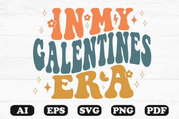 In My Galentines Era Retro Wavy SVG T-shirt Design Review