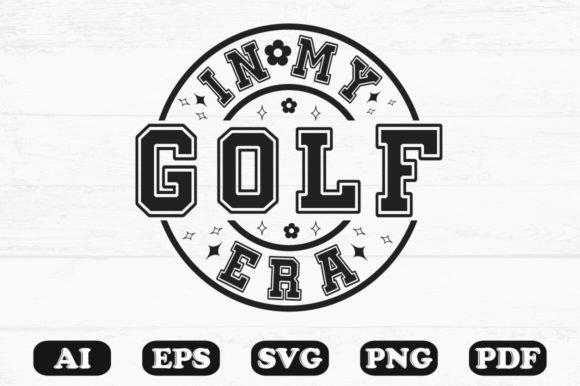 In My Golf Era Svg T-shirt Design Review