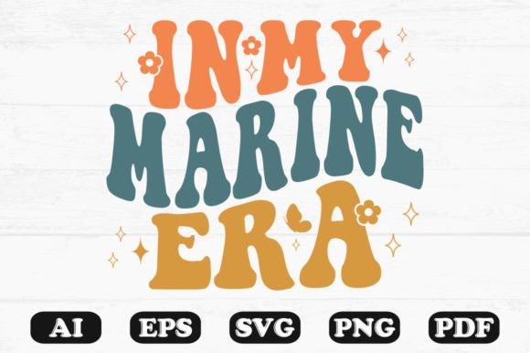 In My Marine Era Retro Wavy SVG: A Designer’s Honest Review