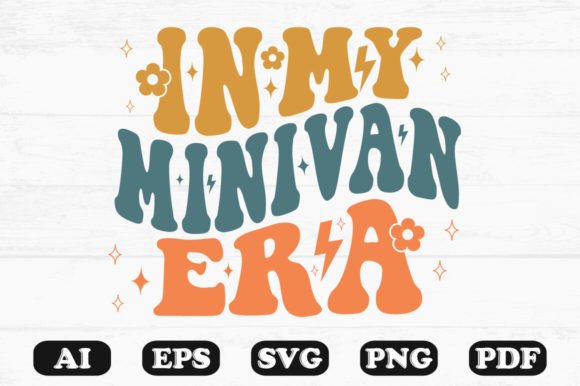 In My Minivan Era Retro Wavy SVG Review