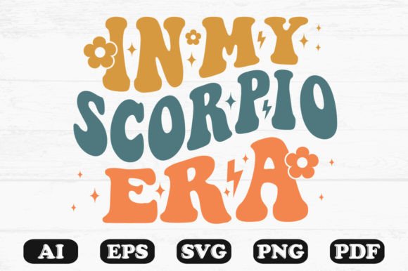 In My Scorpio Era Retro Wavy SVG Review