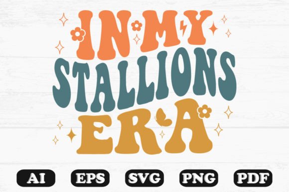 In My Stallions Era Retro Wavy Svg Review