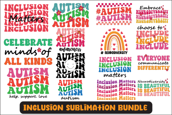Inclusion Svg Sublimation Design Bundle Review