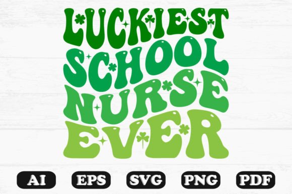 Luckiest School Nurse Ever Retro SVG: A Designer’s Practical Take