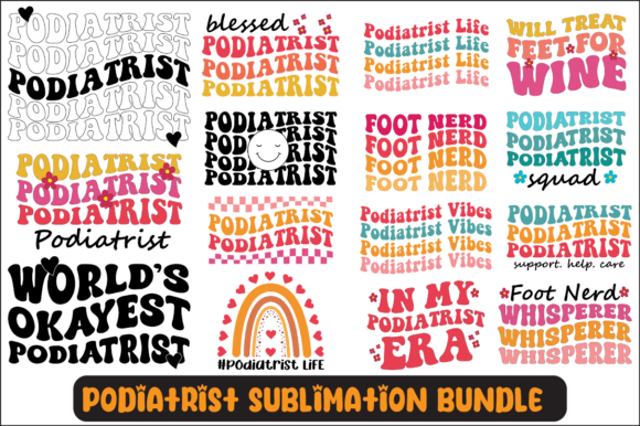Podiatrist SVG Sublimation Design Bundle Review for Real Projects