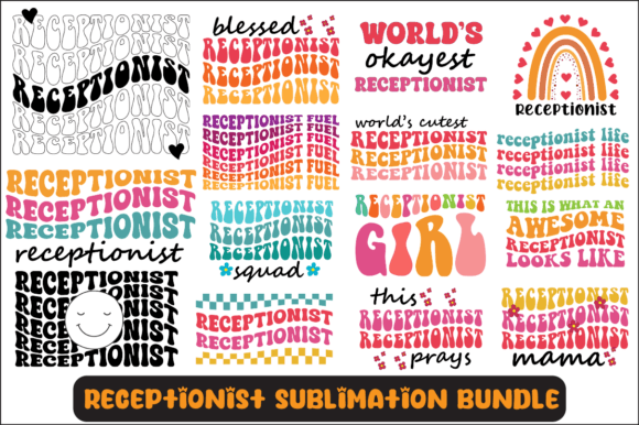 Receptionist SVG Sublimation Bundle Review for Real Projects